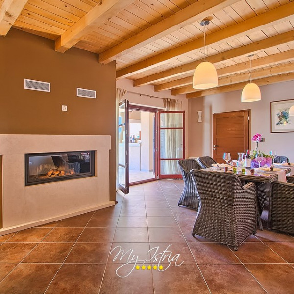 Living room, Villa Dorotea - country house in South-Central Istria, Villa Dorotea - country house with pool in south-central Istria Juršići