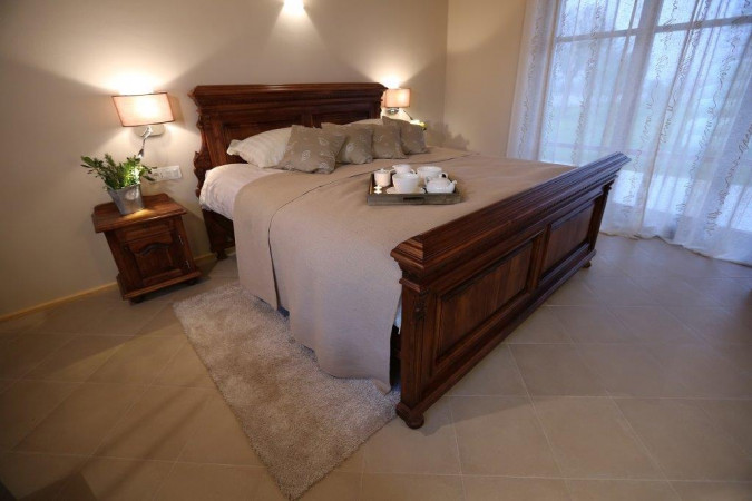 Bedroom Malvazija, Villa Dorotea - country house with pool in south-central Istria Jur&scaron;ići