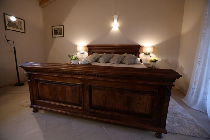 Bedroom Malvazija, Villa Dorotea - country house with pool in south-central Istria Jur&scaron;ići