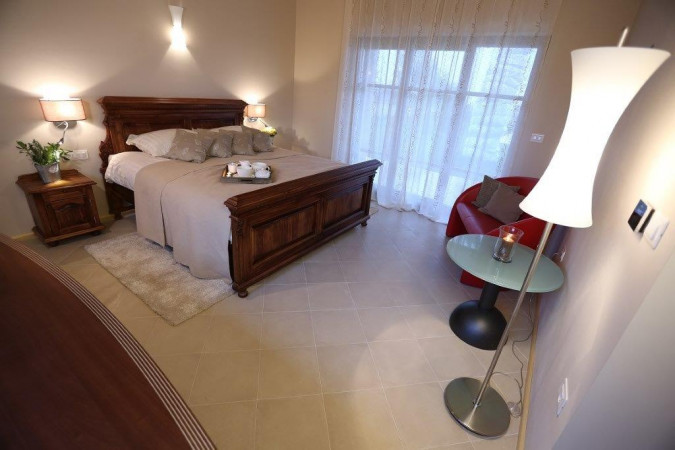 Bedroom Malvazija, Villa Dorotea - country house with pool in south-central Istria Jur&scaron;ići