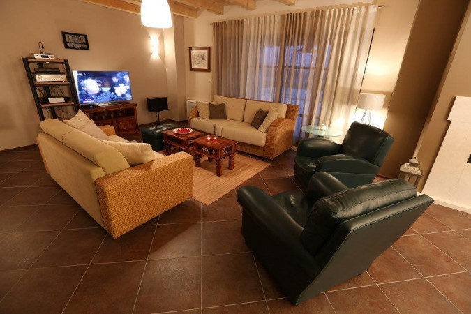 Living room, Villa Dorotea - country house with pool in south-central Istria Jur&scaron;ići