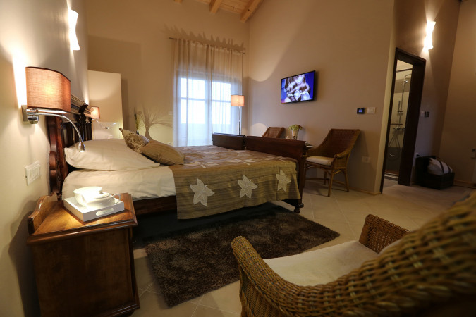 Bedroom Teran, Villa Dorotea - country house with pool in south-central Istria Jur&scaron;ići