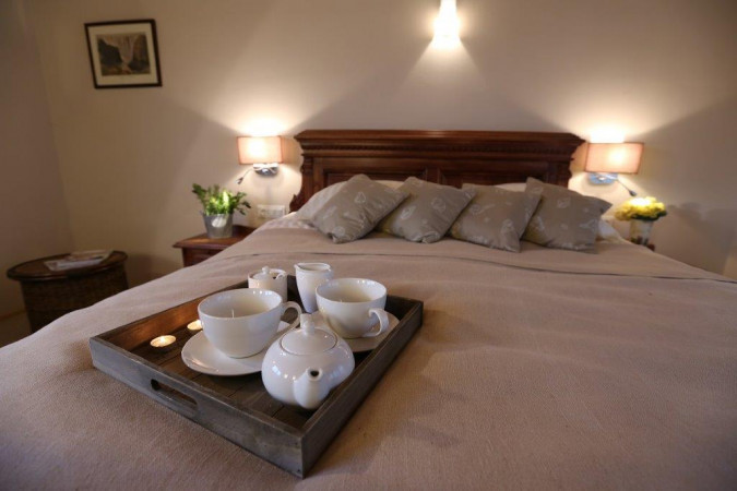 Bedroom Malvazija, Villa Dorotea - country house with pool in south-central Istria Jur&scaron;ići